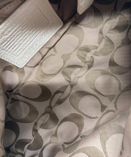 COACH（コーチ）COACH (コーチ) ワンショルダーバッグ ベージュの古着・服飾アイテム