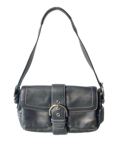 COACH（コーチ）COACH (コーチ) ワンショルダーバッグ ブラックの古着・服飾アイテム