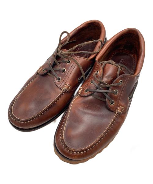 L.L.Bean（エルエルビーン）L.L.Bean (エルエルビーン) アラガッシュハンドソーンモックスリーアイ ブラウン サイズ:10の古着・服飾アイテム