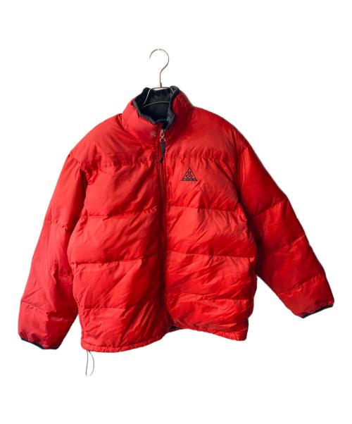 NIKE ACG（ナイキエーシージー）NIKE ACG (ナイキエーシージー) ダウンジャケット レッド サイズ:Lの古着・服飾アイテム
