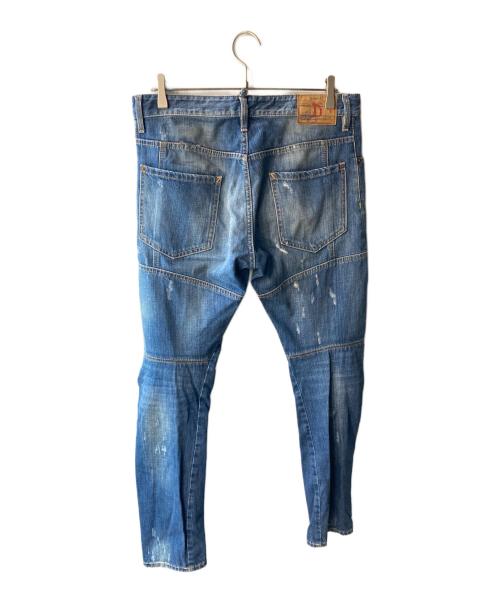 DSQUARED2（ディースクエアード）DSQUARED2 (ディースクエアード) デニムパンツ インディゴ サイズ:48の古着・服飾アイテム