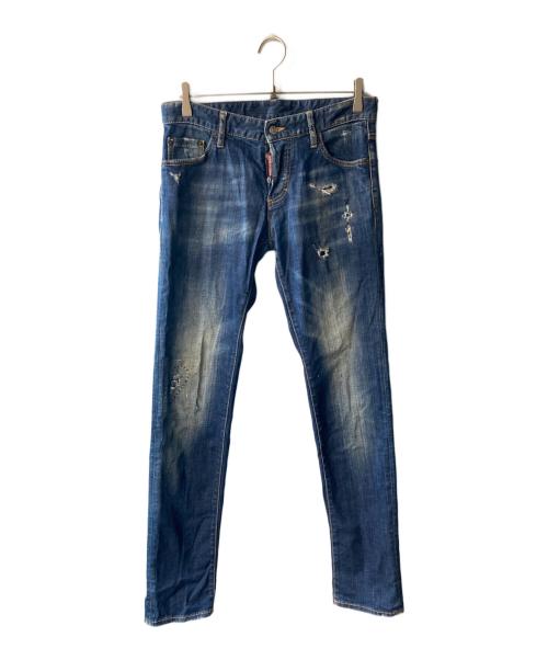 DSQUARED2（ディースクエアード）DSQUARED2 (ディースクエアード) デニムパンツ インディゴ サイズ:44の古着・服飾アイテム