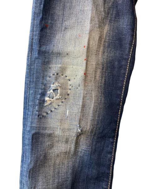 DSQUARED2（ディースクエアード）DSQUARED2 (ディースクエアード) デニムパンツ インディゴ サイズ:44の古着・服飾アイテム