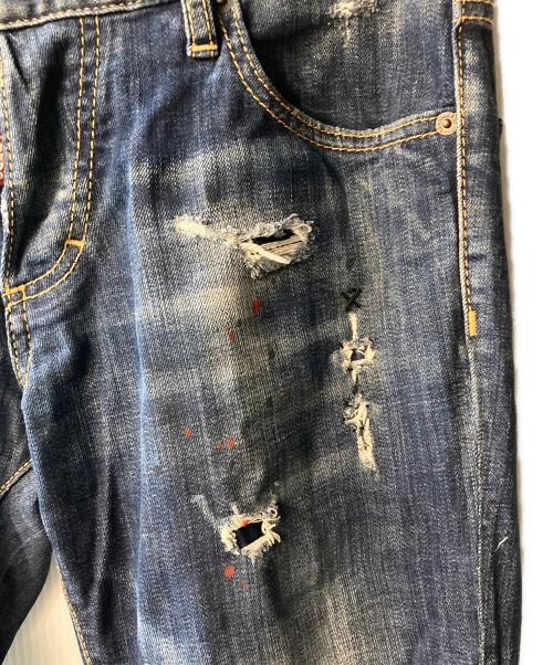 DSQUARED2（ディースクエアード）DSQUARED2 (ディースクエアード) デニムパンツ インディゴ サイズ:44の古着・服飾アイテム