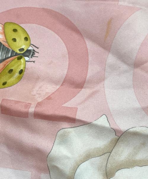 Salvatore Ferragamo（サルヴァトーレ フェラガモ）Salvatore Ferragamo (サルヴァトーレ フェラガモ) スカーフ ピンクの古着・服飾アイテム