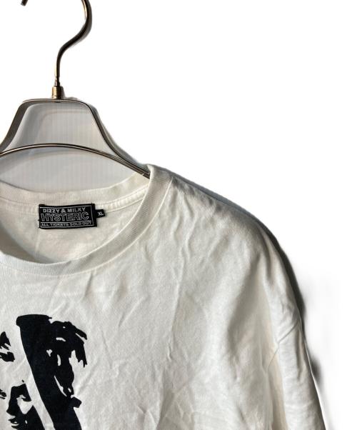 Hysteric Glamour（ヒステリックグラマー）Hysteric Glamour (ヒステリックグラマー) HYSTERIC ARMPITS TEE ホワイト サイズ:XLの古着・服飾アイテム