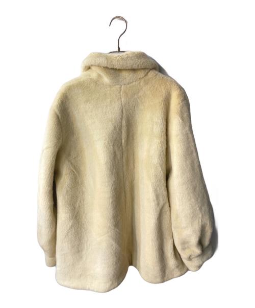 edit.for lulu（エディットフォールル）edit.for lulu (エディットフォールル) フェイクファーコート ベージュ サイズ:freeの古着・服飾アイテム