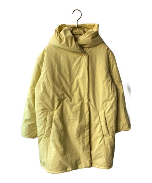 6(ROKU) BEAUTY&YOUTH（ロク ビューティーアンドユース）6(ROKU) BEAUTY&YOUTH (ロク ビューティーアンドユース) SHAWL HOODED COAT イエロー サイズ:36の古着・服飾アイテム