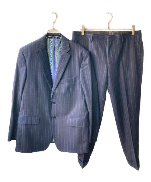 ETRO（エトロ）ETRO (エトロ) セットアップスーツ ネイビー サイズ:50の古着・服飾アイテム