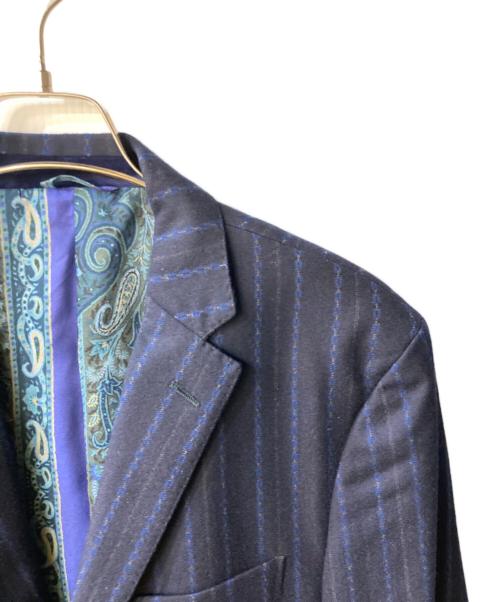 ETRO（エトロ）ETRO (エトロ) セットアップスーツ ネイビー サイズ:50の古着・服飾アイテム