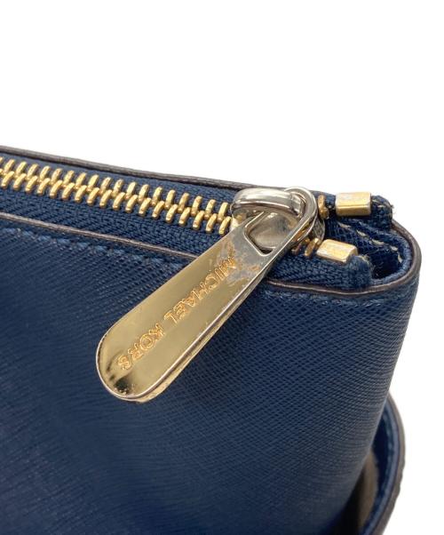 MICHAEL KORS（マイケル・コース）MICHAEL KORS (マイケル・コース) トートバッグ ネイビーの古着・服飾アイテム