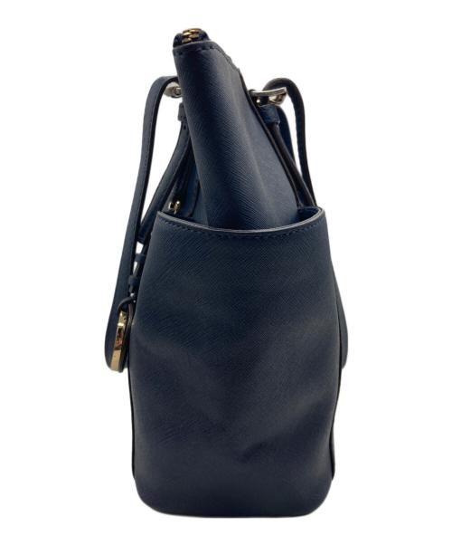 MICHAEL KORS（マイケル・コース）MICHAEL KORS (マイケル・コース) トートバッグ ネイビーの古着・服飾アイテム