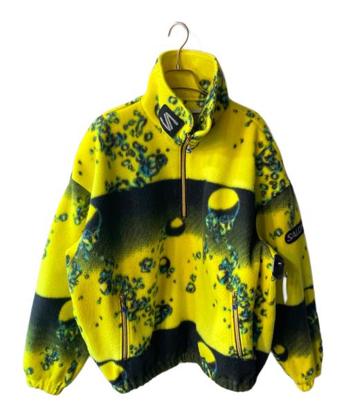 SALOMON（サロモン）SALOMON (サロモン) fleece half zip pullover イエロー サイズ:XLの古着・服飾アイテム