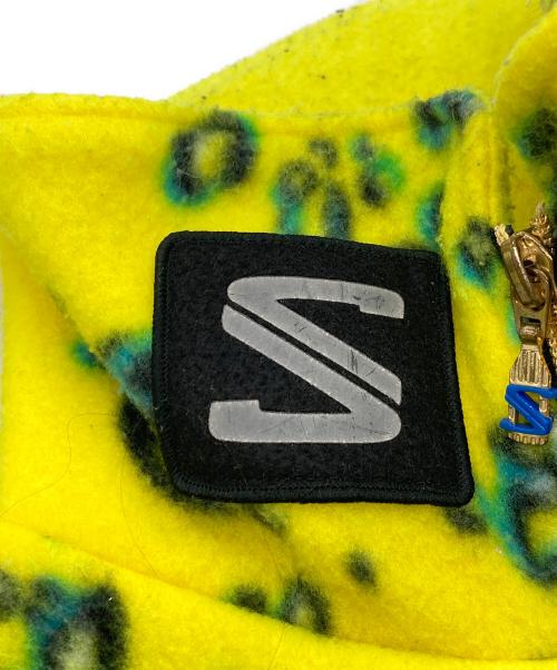 SALOMON（サロモン）SALOMON (サロモン) fleece half zip pullover イエロー サイズ:XLの古着・服飾アイテム