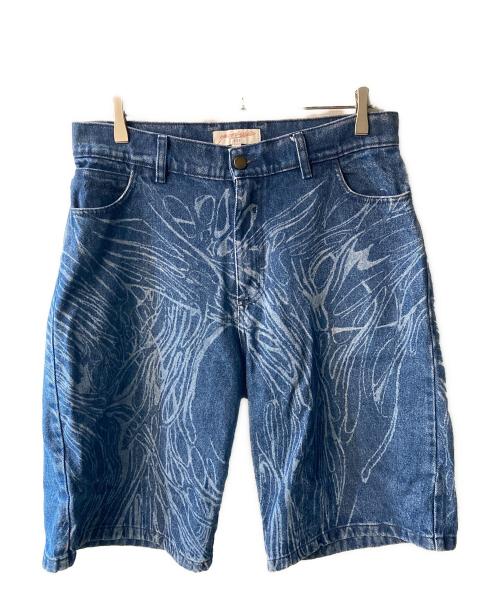 YARDSALE（ヤードセール）yardsale (ヤードセール) half Blue ripperjeans インディゴ サイズ:Mの古着・服飾アイテム