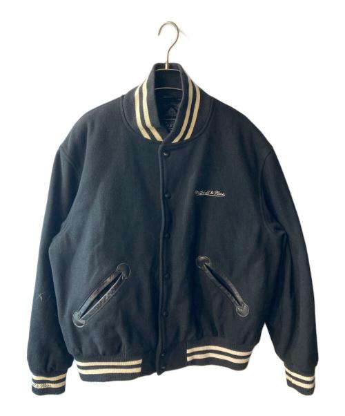 MITCHELL & NESS（ミッチェルアンドネス）MITCHELL & NESS (ミッチェルアンドネス) スカジャン ブラック サイズ:44の古着・服飾アイテム