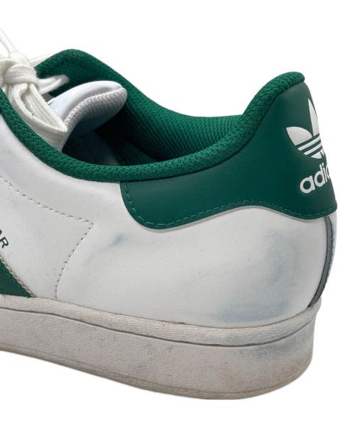 adidas（アディダス）adidas (アディダス) スニーカー グリーン×ホワイト サイズ:29㎝の古着・服飾アイテム