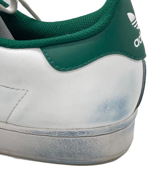 adidas（アディダス）adidas (アディダス) スニーカー グリーン×ホワイト サイズ:29㎝の古着・服飾アイテム