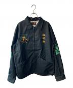 東洋エンタープライズトウヨウエンタープライズ）の古着「Mid 1960s Style Cotton Vietnam Jacket “VIETNAM PANTHER”」｜ブラック
