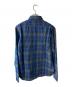 SUGAR CANE (シュガーケーン) FICTION ROMANCE 5.5oz. INDIGO CHECK WORK SHIRT ネイビー サイズ:S：13000円