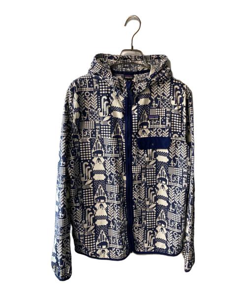 Patagonia（パタゴニア）Patagonia (パタゴニア) Baggies JACKET ネイビー×ホワイト サイズ:KIDS　XXLの古着・服飾アイテム