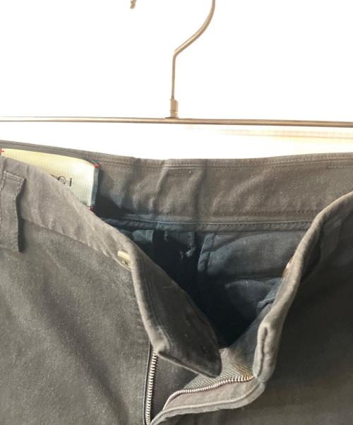 GUCCI（グッチ）GUCCI (グッチ) サイドラインギャバジンパンツ ブラック サイズ:46の古着・服飾アイテム