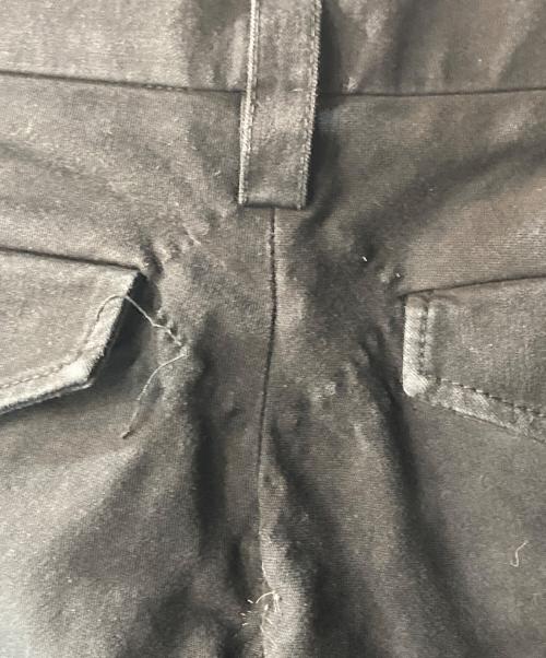 GUCCI（グッチ）GUCCI (グッチ) サイドラインギャバジンパンツ ブラック サイズ:46の古着・服飾アイテム