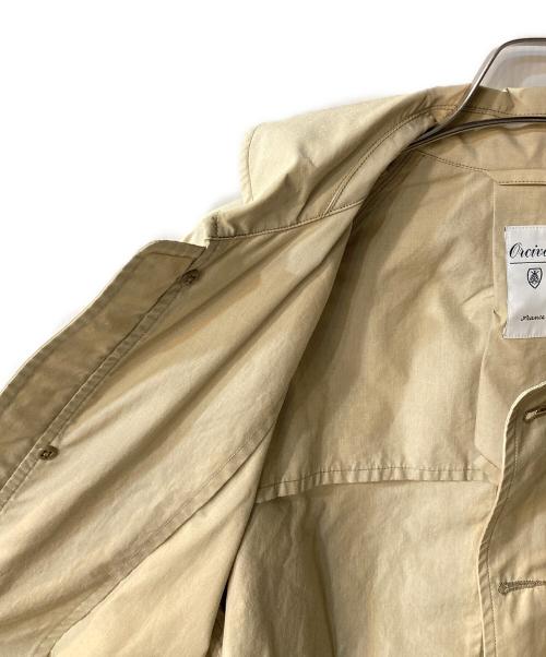 ORCIVAL（オーシバル）ORCIVAL (オーシバル) 丸襟ステンカラーコート ベージュ サイズ:2の古着・服飾アイテム