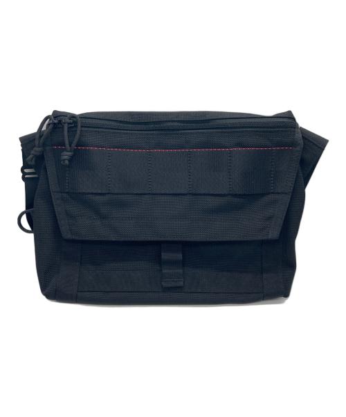 BRIEFING（ブリーフィング）BRIEFING (ブリーフィング) BEAMS PLUS (ビームスプラス) 別注 FLEET MESSENGER BAG ブラックの古着・服飾アイテム