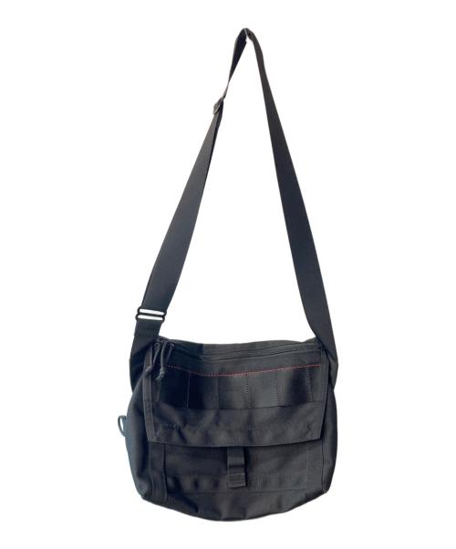BRIEFING（ブリーフィング）BRIEFING (ブリーフィング) BEAMS PLUS (ビームスプラス) 別注 FLEET MESSENGER BAG ブラックの古着・服飾アイテム