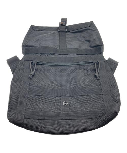 BRIEFING（ブリーフィング）BRIEFING (ブリーフィング) BEAMS PLUS (ビームスプラス) 別注 FLEET MESSENGER BAG ブラックの古着・服飾アイテム