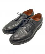 Alden×BEAMSオールデン×ビームス）の古着「Long Wing Tip Alpine Calf」｜ブラック
