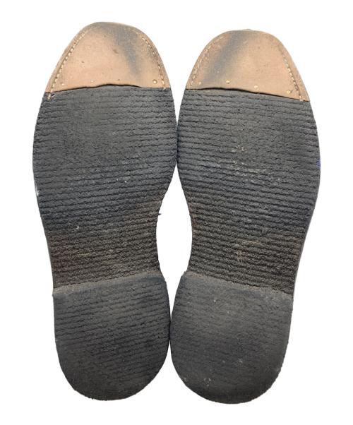 Alden（オールデン）Alden (オールデン) BEAMS (ビームス) Long Wing Tip Alpine Calf ブラック サイズ:9D バリーラストの古着・服飾アイテム