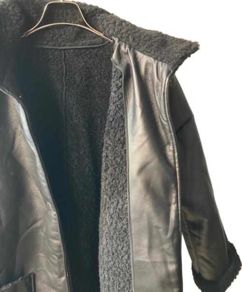 RIM.ARK（リムアーク）RIM.ARK (リムアーク) ボアドッキングミドルコート ブラック サイズ:Freeの古着・服飾アイテム