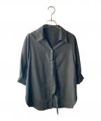 RIM.ARKリムアーク）の古着「Skipper collar SH」｜ブラック