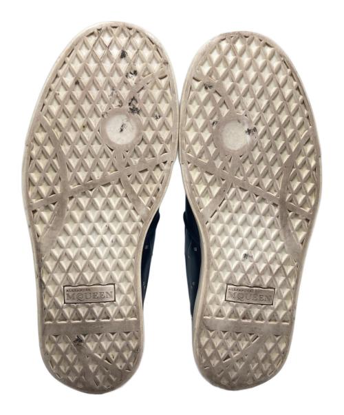 ALEXANDER McQUEEN（アレキサンダーマックイーン）ALEXANDER McQUEEN (アレキサンダーマックイーン) スリッポン ブラック サイズ:40の古着・服飾アイテム