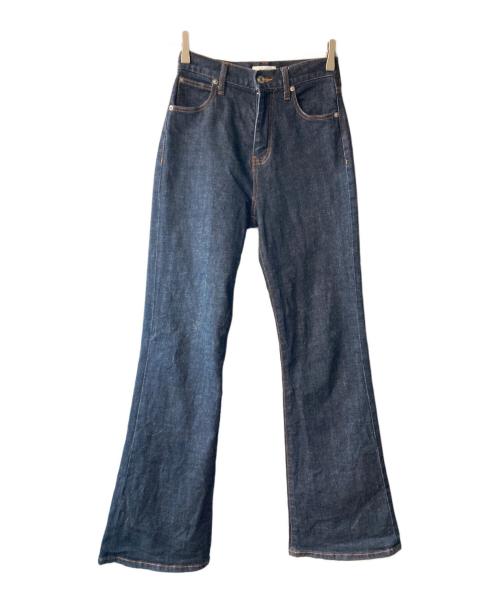 darich（ダーリッチ）Darich (ダーリッチ) セミフレアデニムパンツ インディゴ サイズ:Mの古着・服飾アイテム