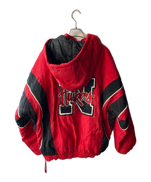 STARTER（スターター）STARTER (スターター) プルオーバージャケット レッド サイズ:XLの古着・服飾アイテム