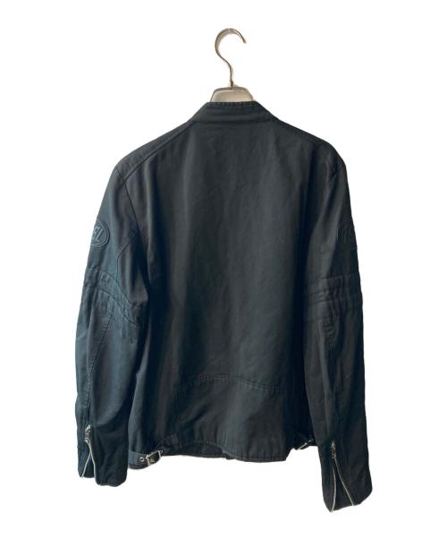 DIESEL（ディーゼル）DIESEL (ディーゼル) J-GLORY バイカージャケット ブラック サイズ:Lの古着・服飾アイテム