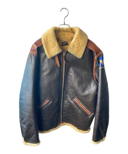 BUZZ RICKSON'S（バズリクソンズ）Buzz Rickson's (バズリクソンズ) B-6ジャケット ブラウン サイズ:44の古着・服飾アイテム