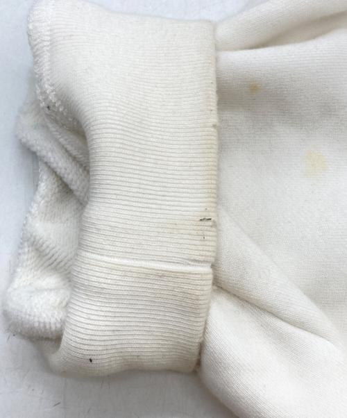 MIU MIU（ミュウミュウ）MIU MIU (ミュウミュウ) スナップスウェットジャケット ホワイト サイズ:Sの古着・服飾アイテム