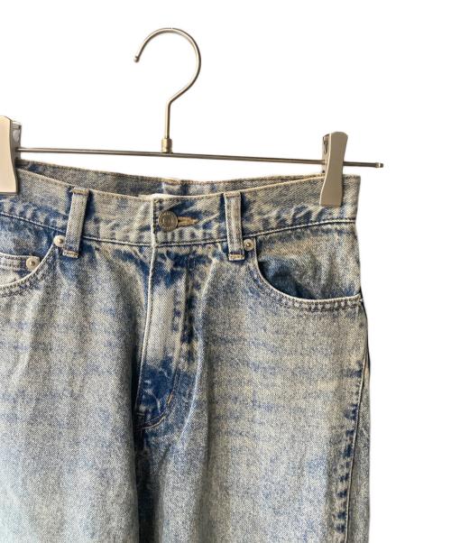 Snidel（スナイデル）Snidel (スナイデル) ワイドデニムパンツ インディゴ サイズ:Sの古着・服飾アイテム