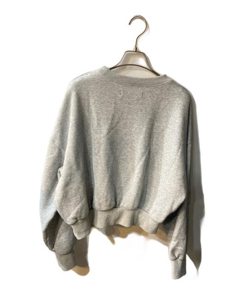HER LIP TO（ハーリップトゥ）Her lip to (ハーリップトゥ) Cherish Oversized Sweatshirt グレー サイズ:freeの古着・服飾アイテム