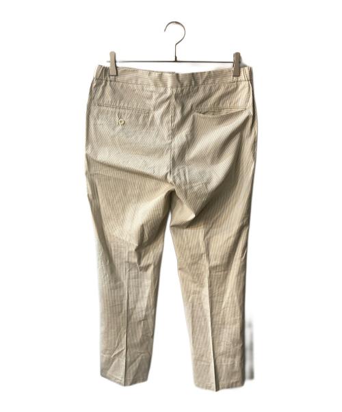 INCOTEX（インコテックス）INCOTEX (インコテックス) ストライプパンツ ベージュ サイズ:46の古着・服飾アイテム