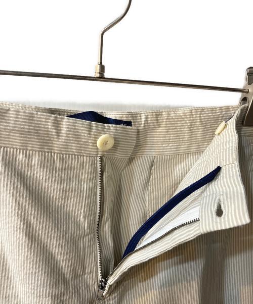 INCOTEX（インコテックス）INCOTEX (インコテックス) ストライプパンツ ベージュ サイズ:46の古着・服飾アイテム