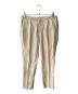 INCOTEX（インコテックス）の古着「ストライプパンツ」｜ベージュ