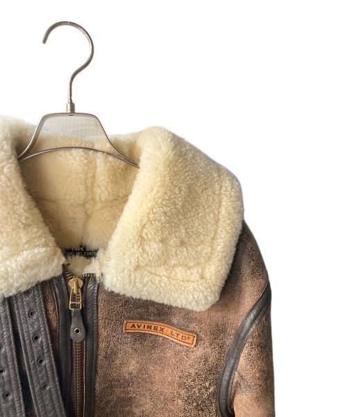 AVIREX（アヴィレックス）AVIREX (アヴィレックス) B-3フライトジャケット ブラウン サイズ:34の古着・服飾アイテム