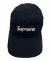 Supreme (シュプリーム) Lasered Twill Camp Cap ブラック：8000円