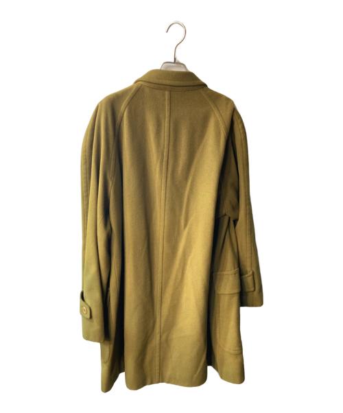 Christian Dior MONSIEUR（クリスチャンディオールムッシュ）Christian Dior MONSIEUR (クリスチャンディオールムッシュ) カシミヤ混コート グリーン サイズ:Lの古着・服飾アイテム