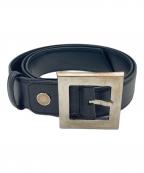 BVLGARIブルガリ）の古着「ベルト」｜ブラック